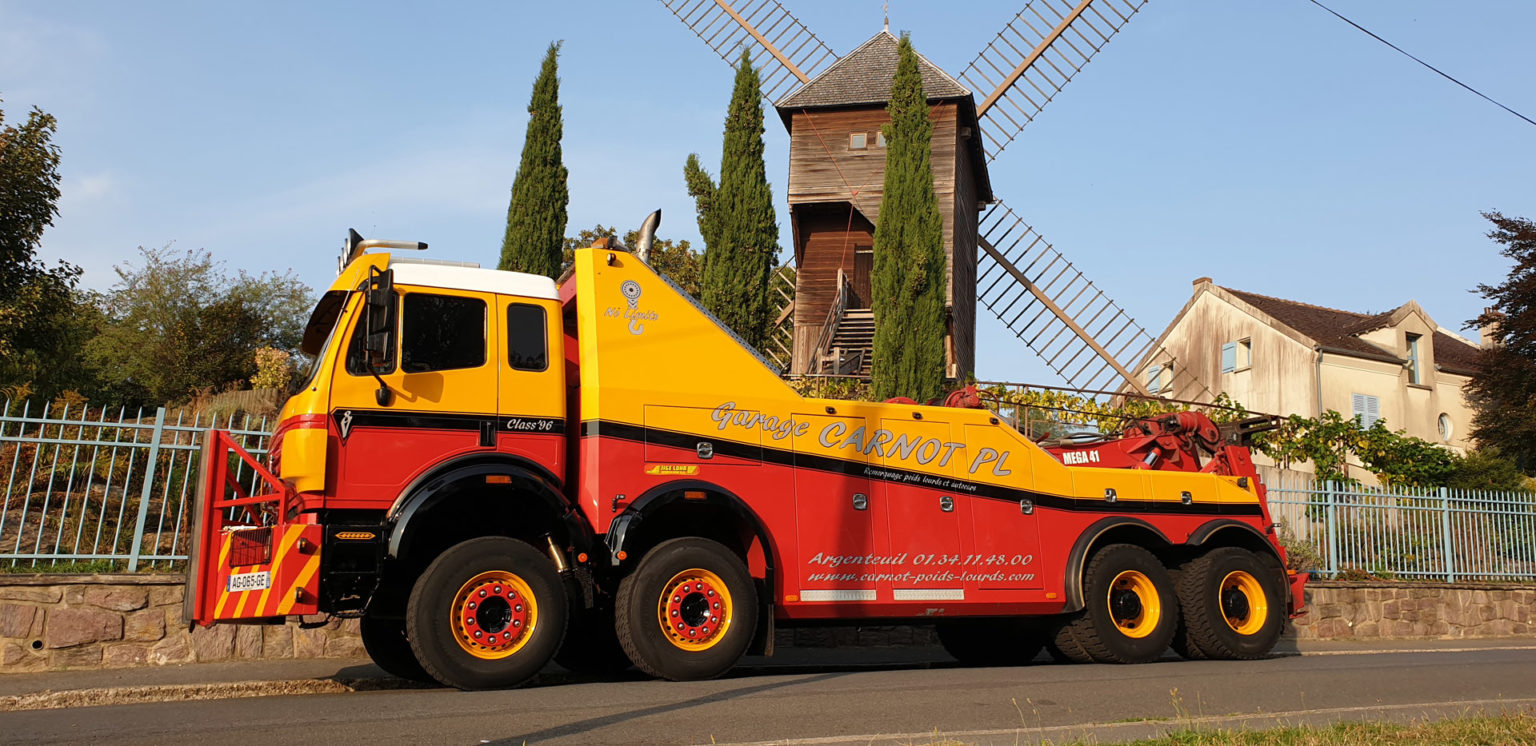 Dépannage & remorquage PL Île de France (95) - Carnot Poids Lourds